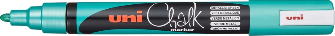 Posca Uni-Ball Chalk Marker Metallic Groen 5mm