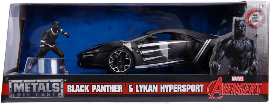 Jada Marvel Avengers Black Panther 1:24 Schaalmodel