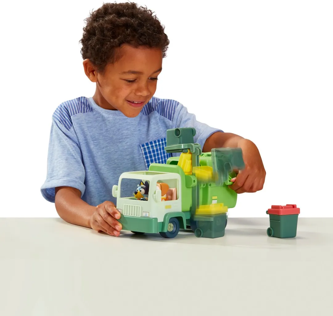 Moose Toys Bluey Vuilniswagen Speelset - 71707 Multikleur
