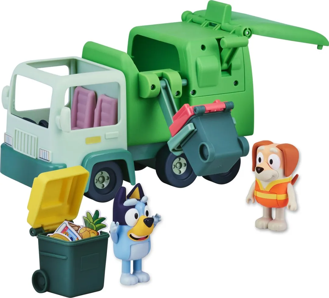 Moose Toys Bluey Vuilniswagen Speelset