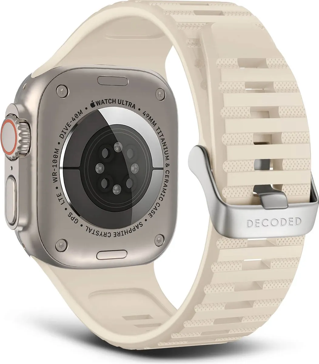 Decoded Siliconen Sportband Apple Watch