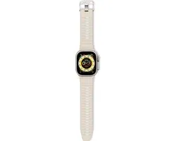 Decoded Siliconen Sportband Apple Watch - One Size Wit