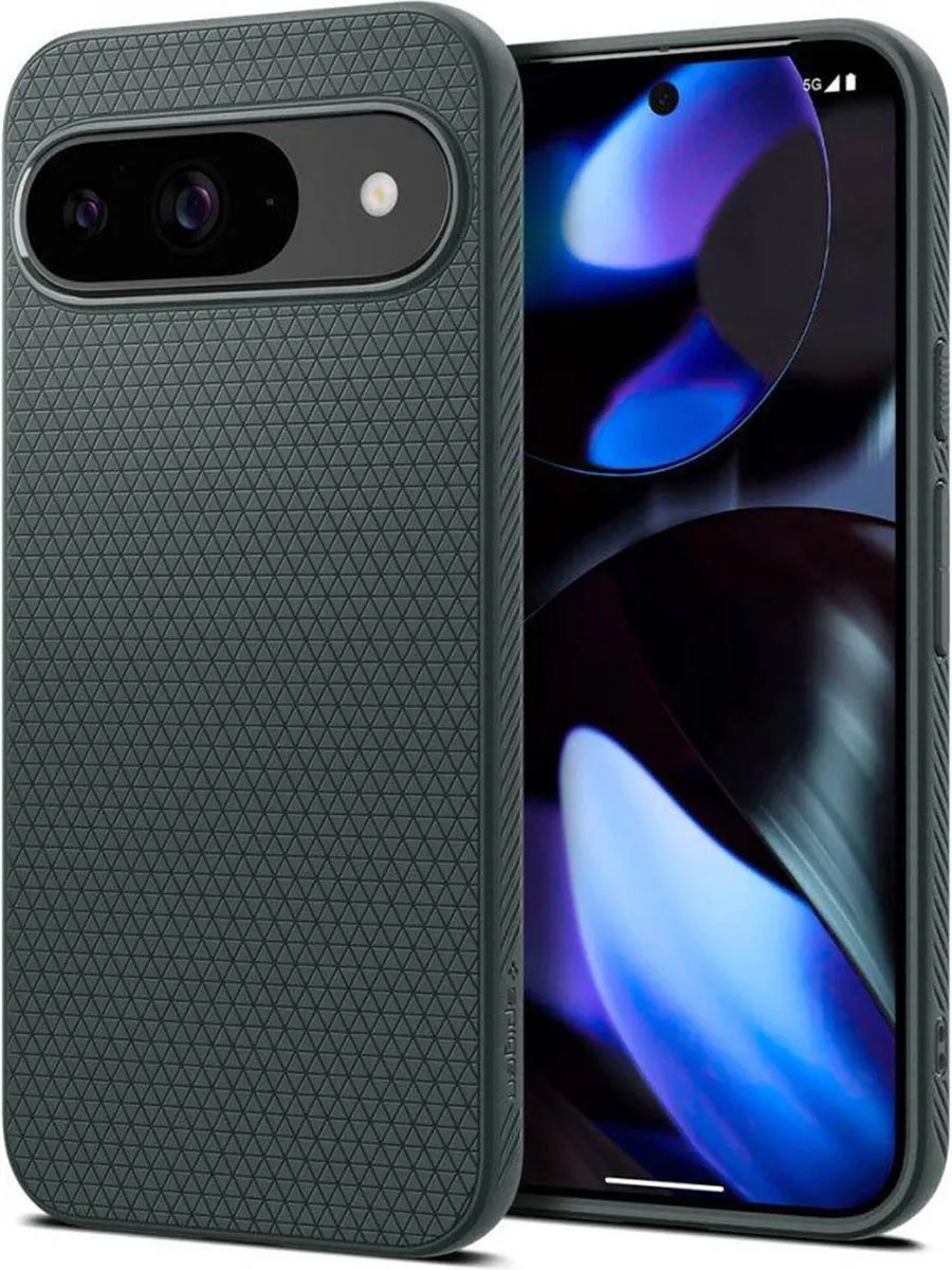 Spigen Liquid Air Hoesje ACS07683 - Google Pixel 9/9 Pro Groen