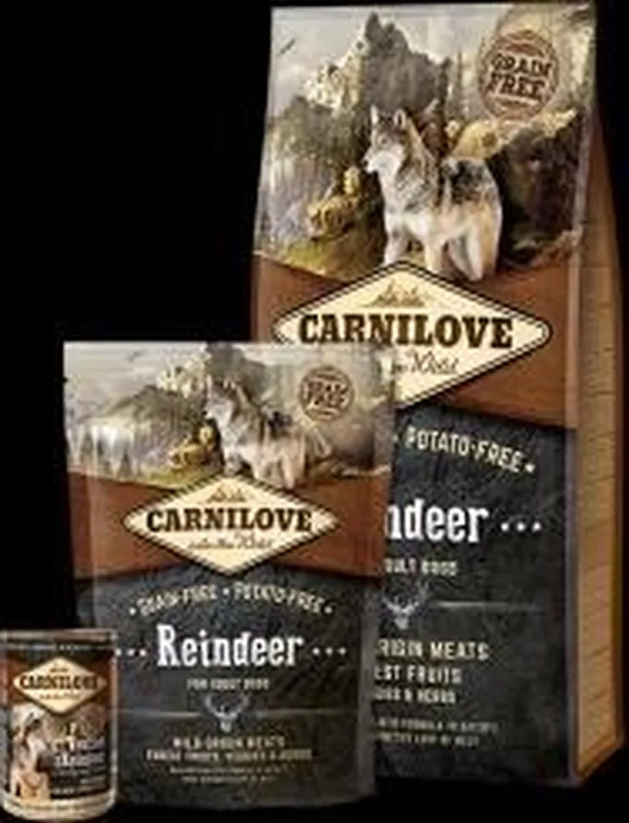 Carnilove Rendier Hondenvoer 1,5 kg - afbeelding 2 van 6