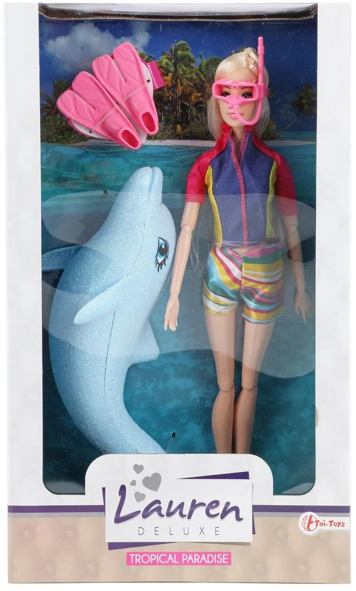 Toi-Toys Lauren Tienerpop Dolfijn