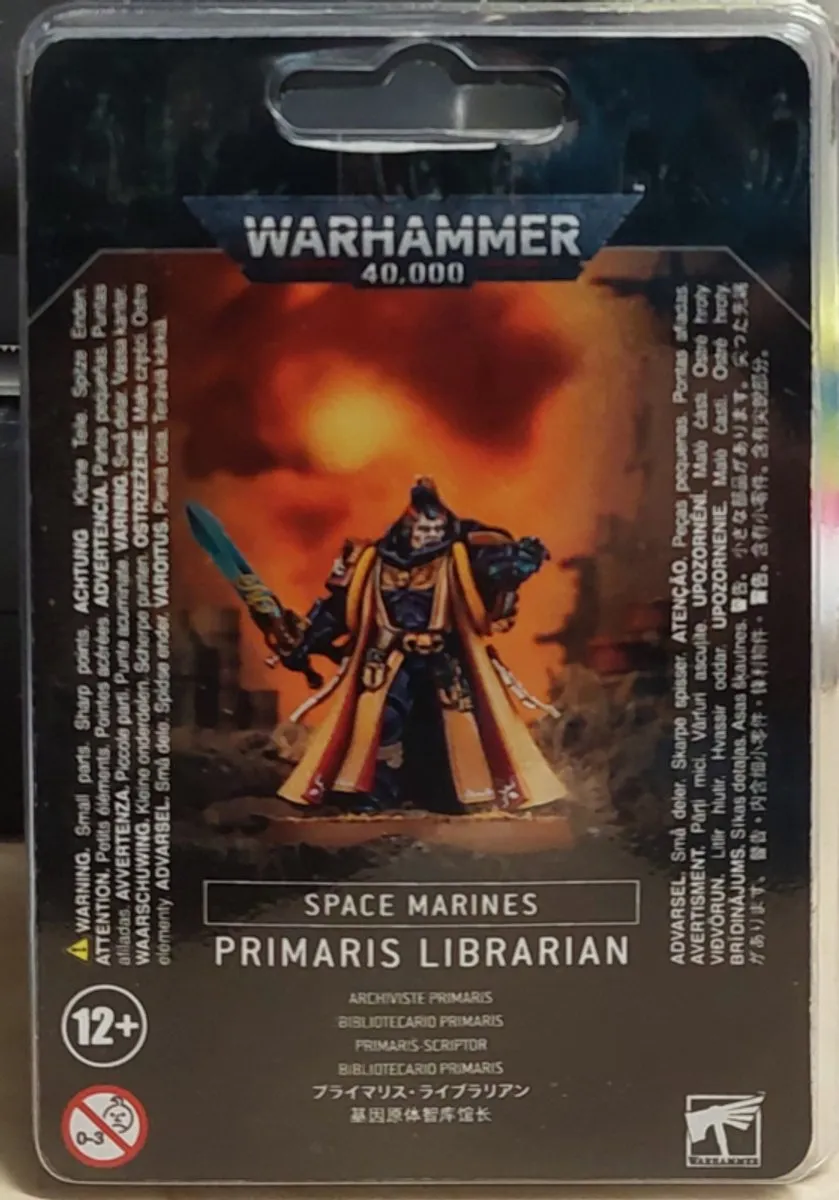 Games Workshop Space Marines Primaris Librarian
