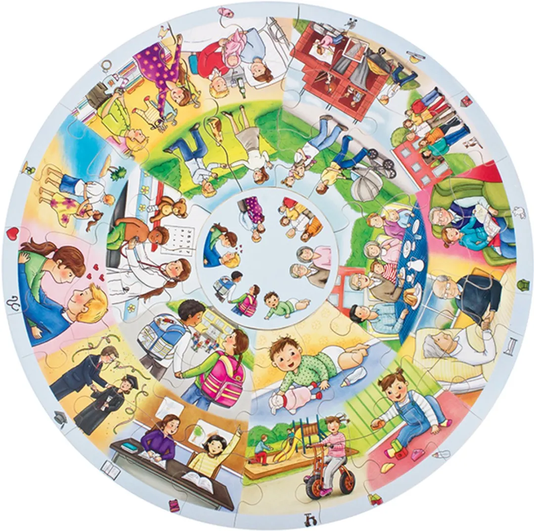 Beleduc XXL Puzzel Mijn Leven 408204 - Multicolor