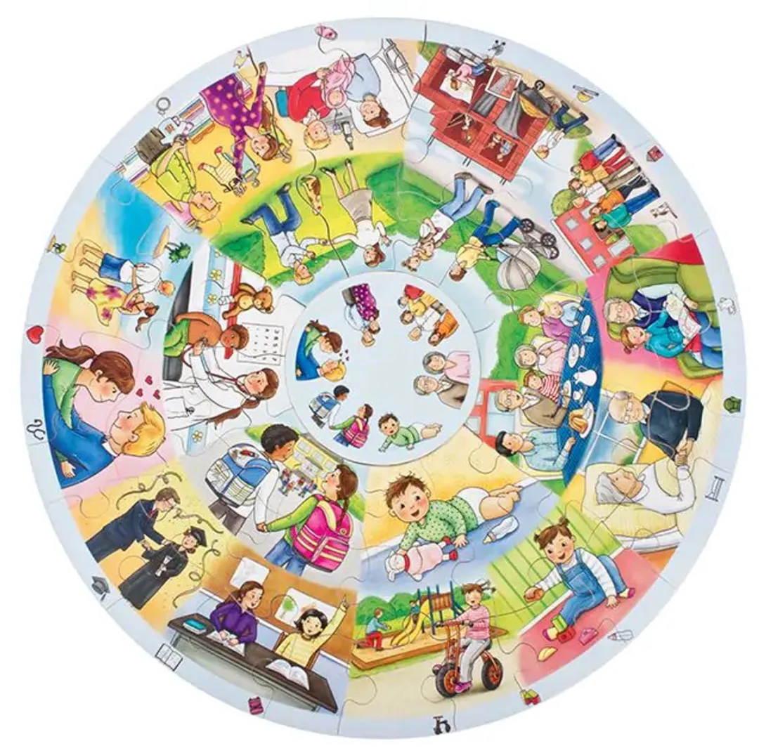 Beleduc XXL Puzzel Mijn Leven 408204 - Multicolor