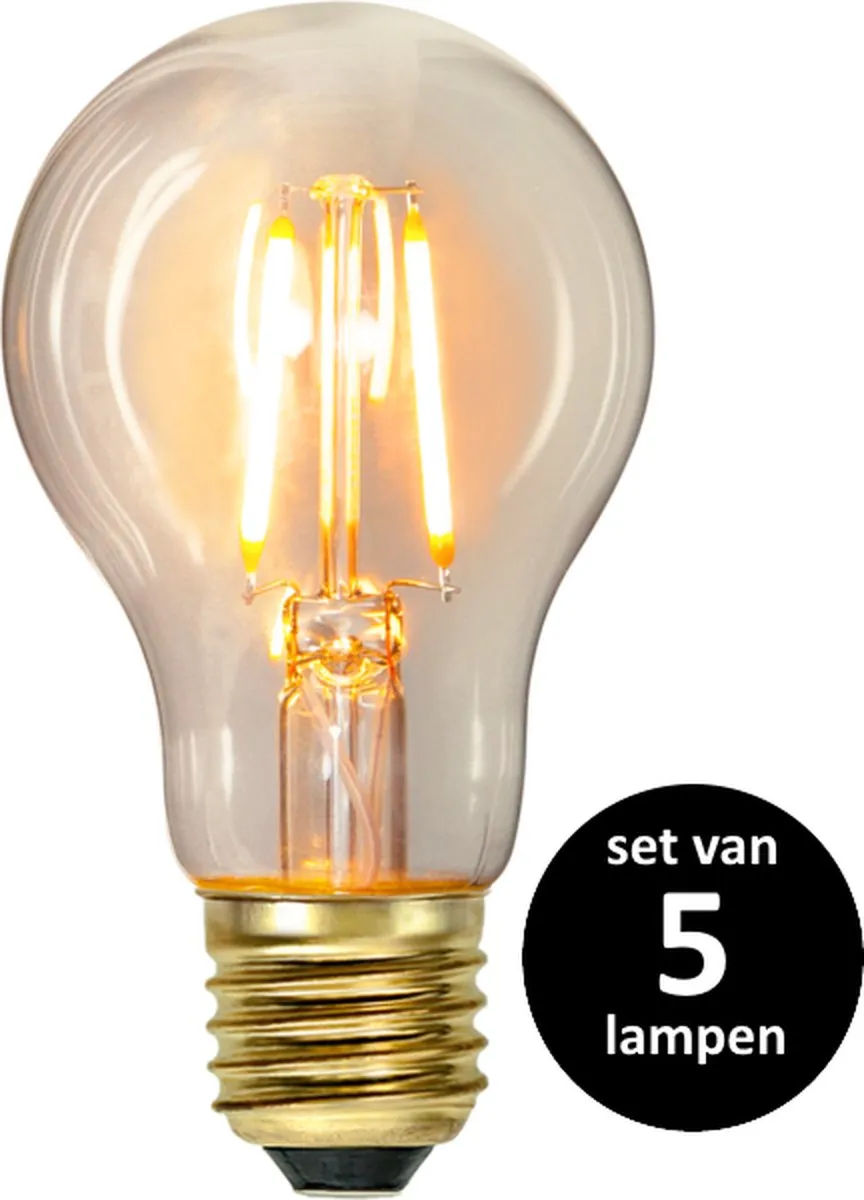 Star Trading Soft Glow Peertje E27 1.6W - 5 Stuks