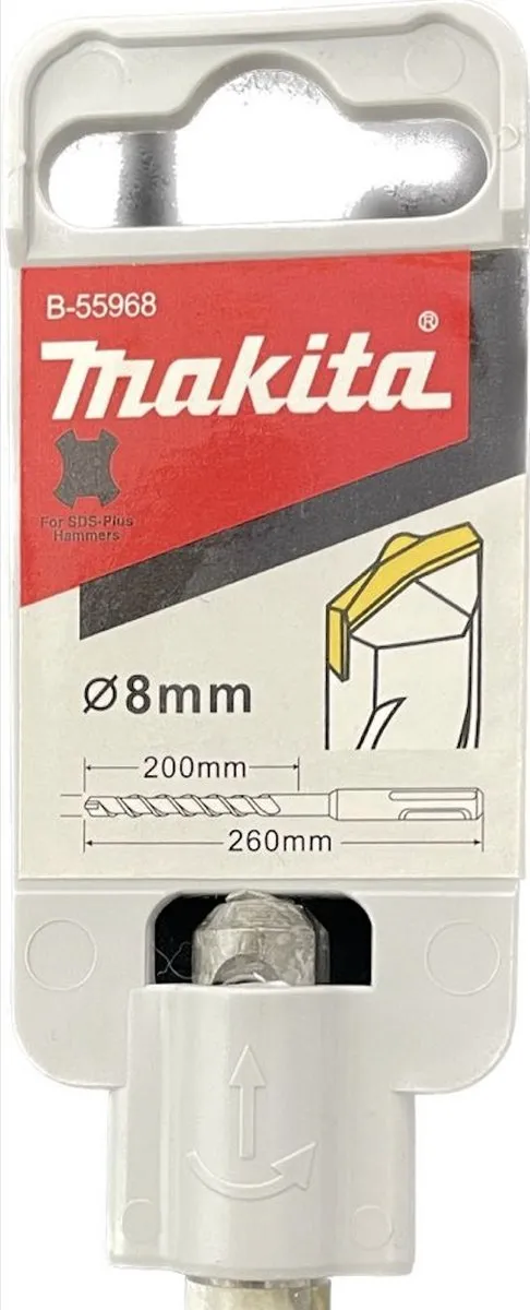 Makita B2S Betonboor SDS-Plus 8x260mm - 2 Stuks