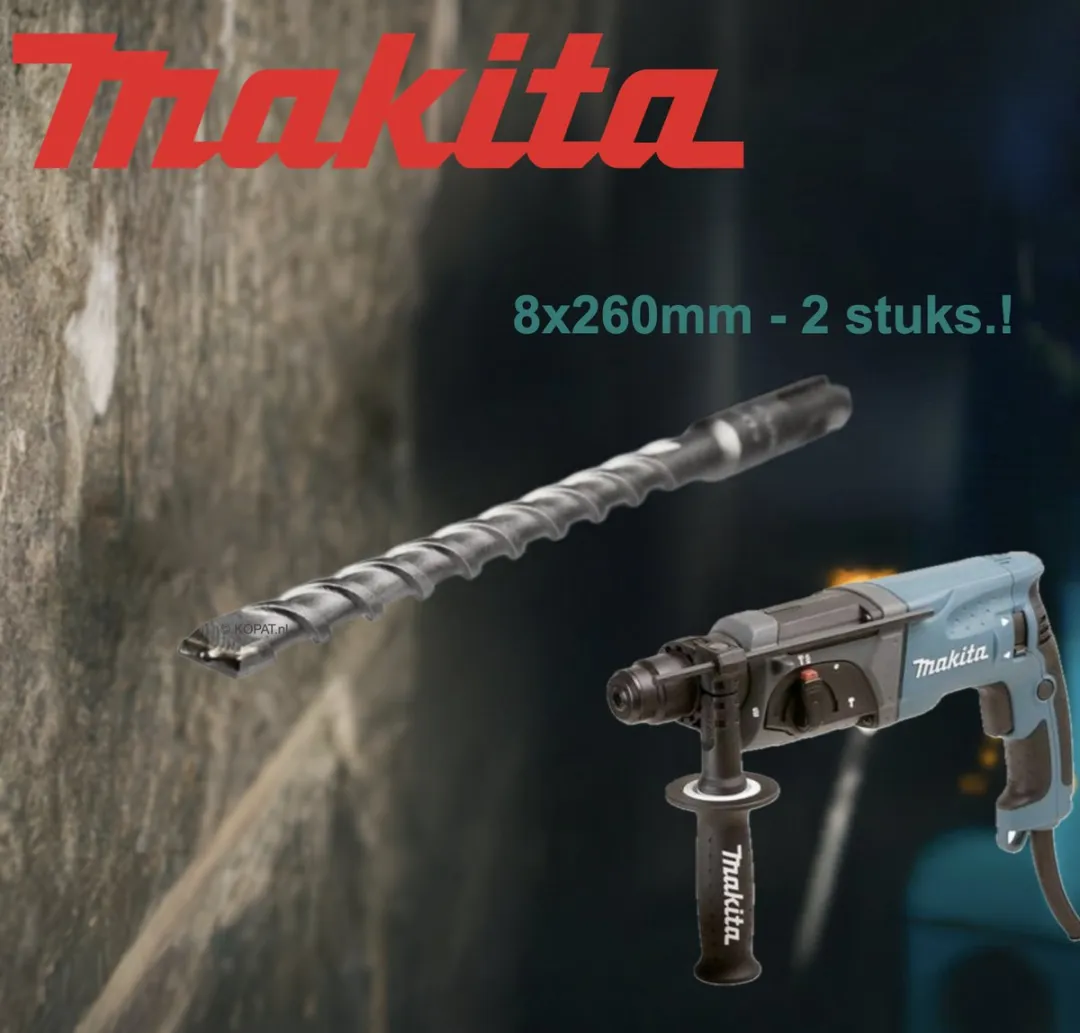 Makita B2S Betonboor SDS-Plus 8x260mm