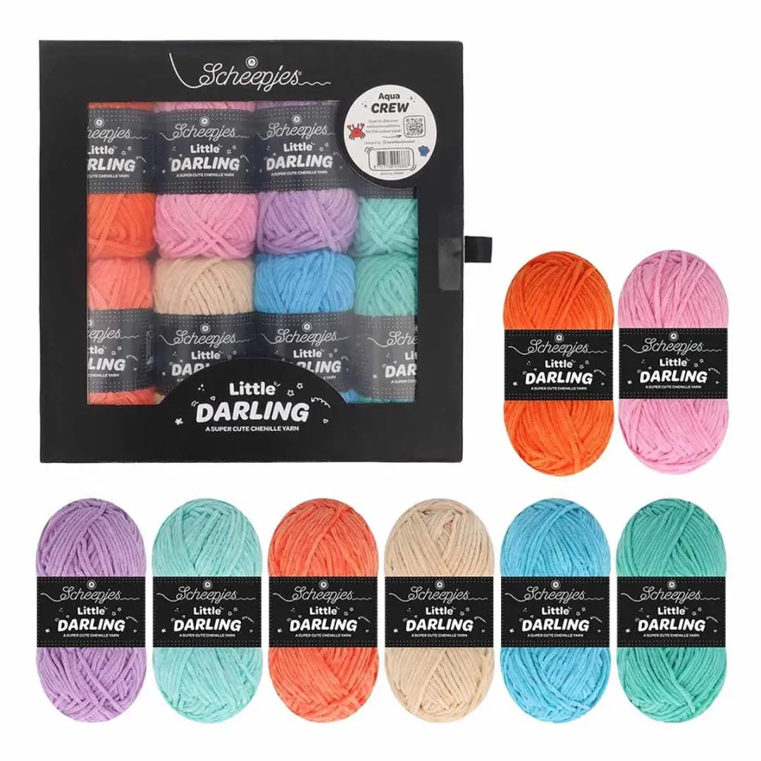 Scheepjes Little Darling Aqua Crew - 8 Kleuren 25g