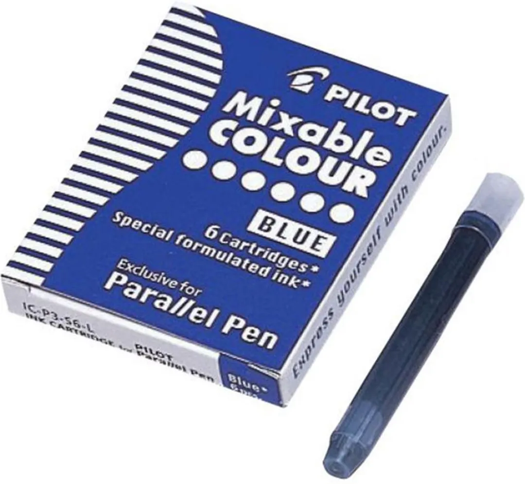 Pilot Parallel Pen Blauwe Cartridges 6ml