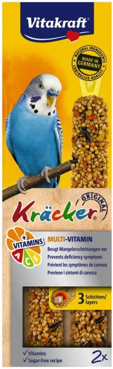 Vitakraft Parkeit Kräcker Multi Vitamine - 2 Stuks