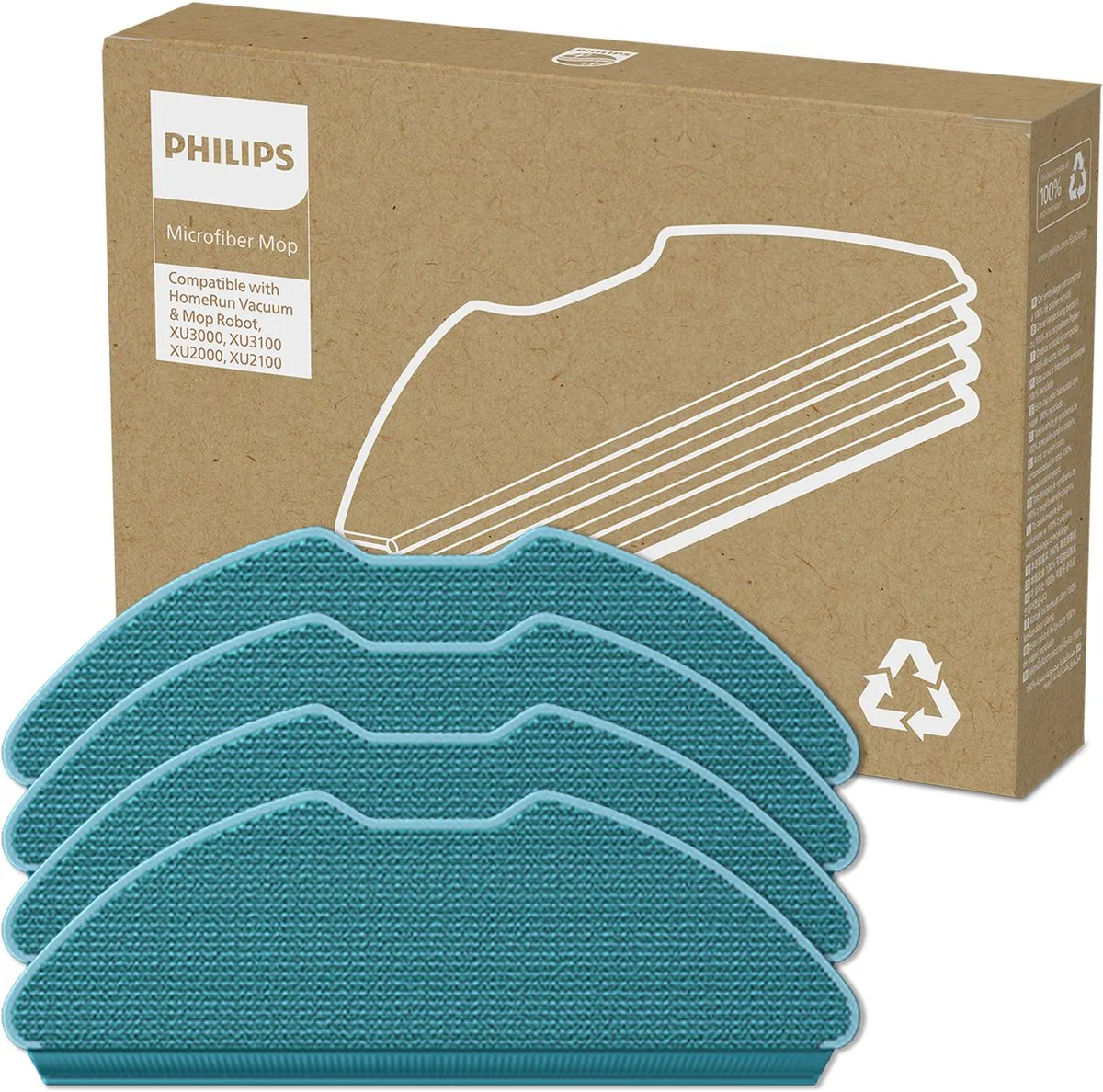 Philips HomeRun XV1430/00 Dweilpads