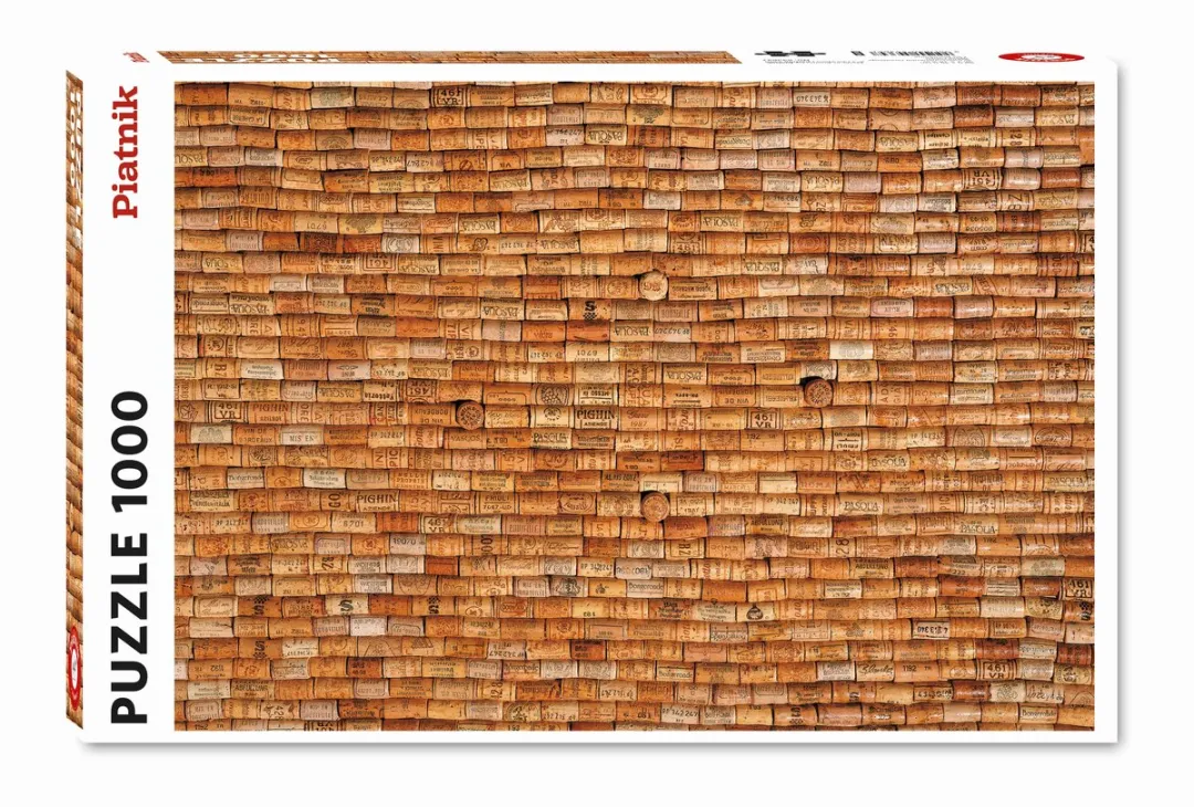Piatnik Wine Corks 1000 Stuks - Meerkleurig