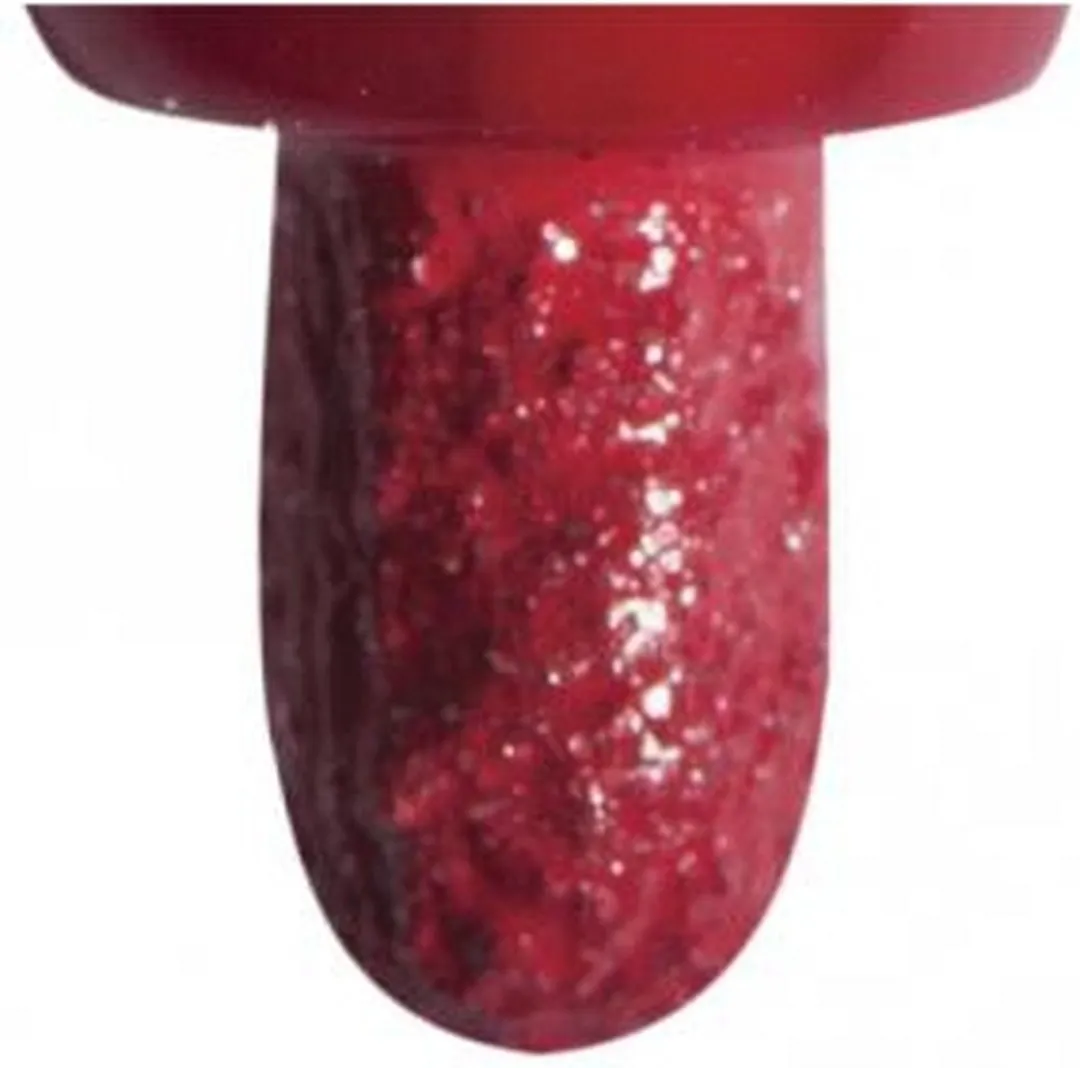 Rayher Hobby Textielstiften Glitter Rood - Dikke punt - 1 Stuk