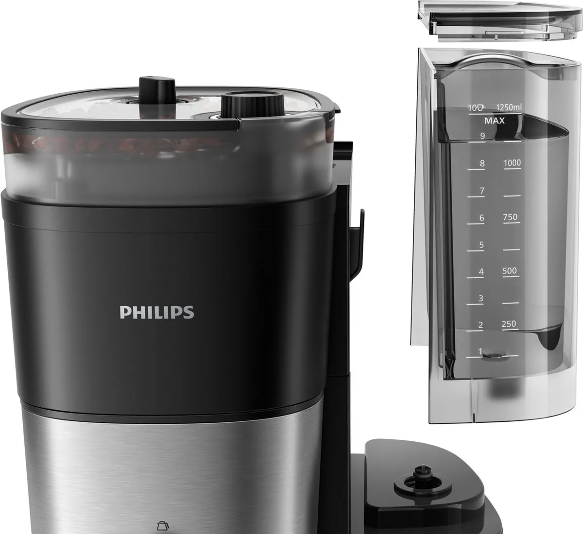 Philips All-in-1 BrewFilter HD7900/50 Koffiezetapparaat - 1000W - Zwart