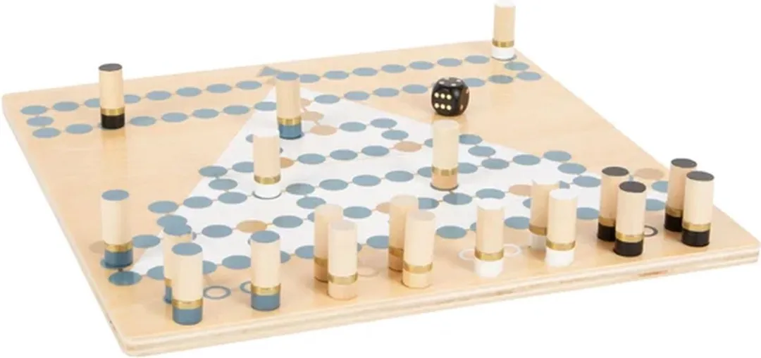 Small Foot Barricade & Halma Houten Bordspel 2in1 - 12223