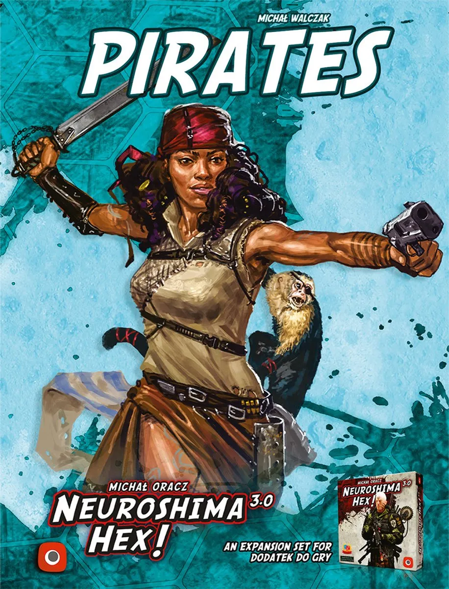 Portal Games Neuroshima HEX 3.0 Pirates Uitbreiding - Engels