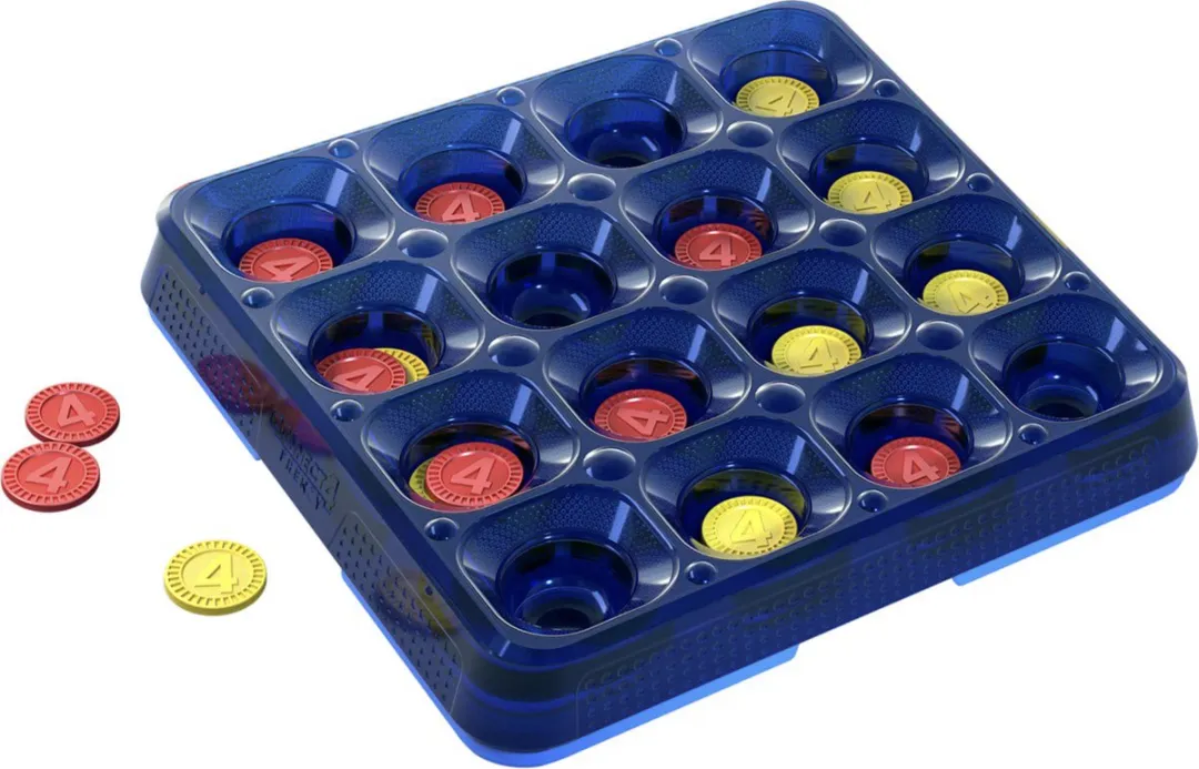 Hasbro Gaming Vier op 'n Rij Chaos - G2728