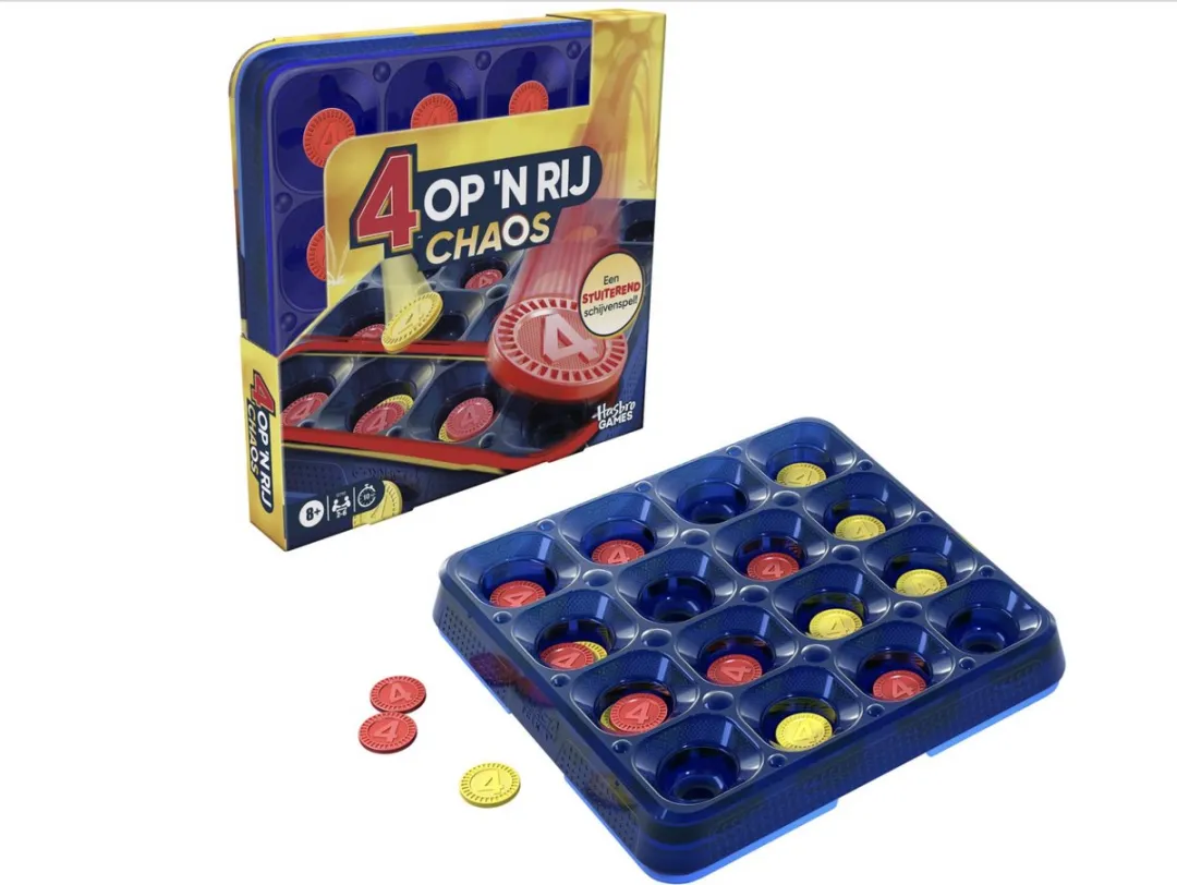 Hasbro Gaming Vier op 'n Rij Chaos - G2728