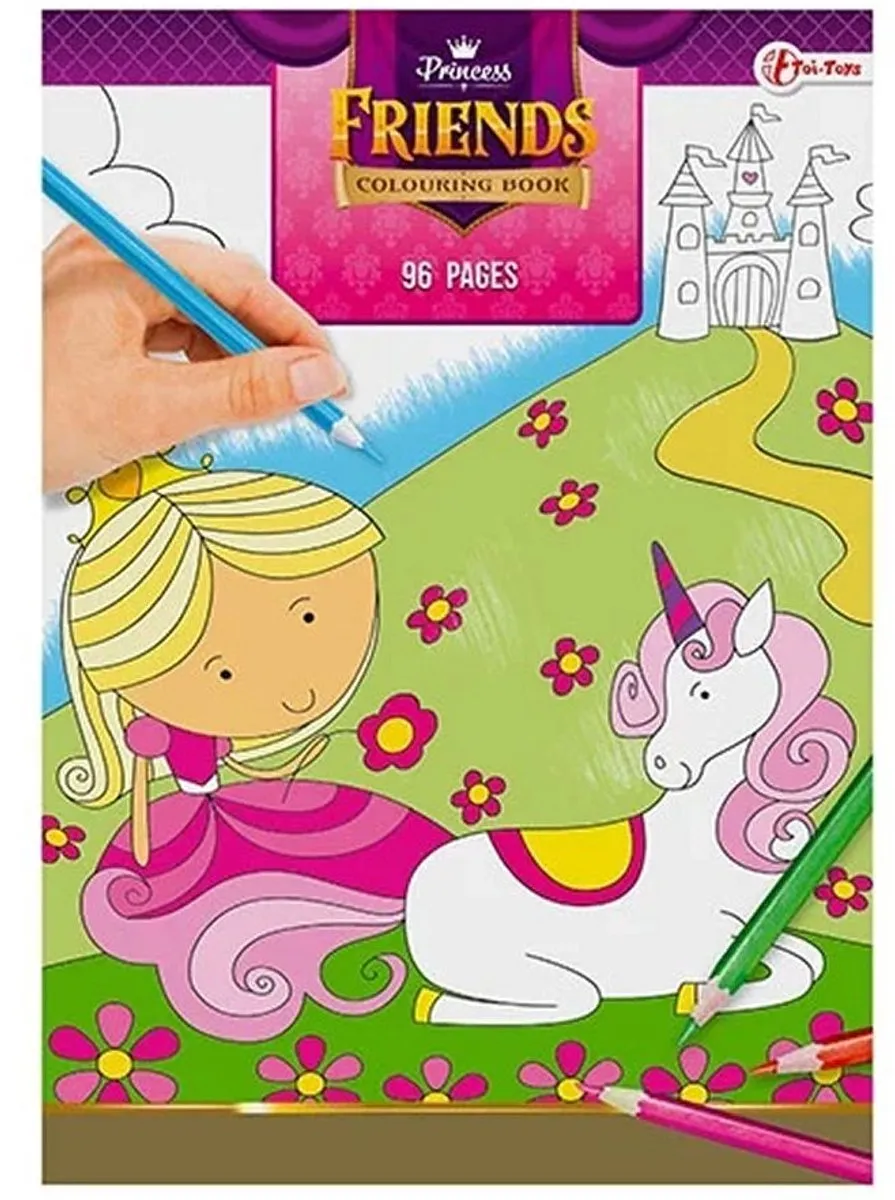 Toi-Toys Princess Friends Kleurboek 96p