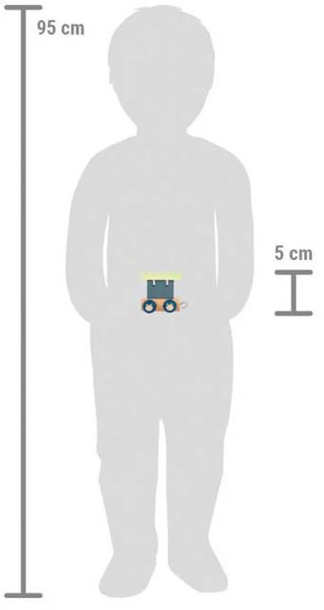 Small Foot Houten Lettertrein Polar
