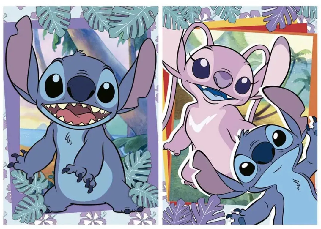 Educa Disney Stitch Puzzel - 2x500 Stuks Meerkleurig
