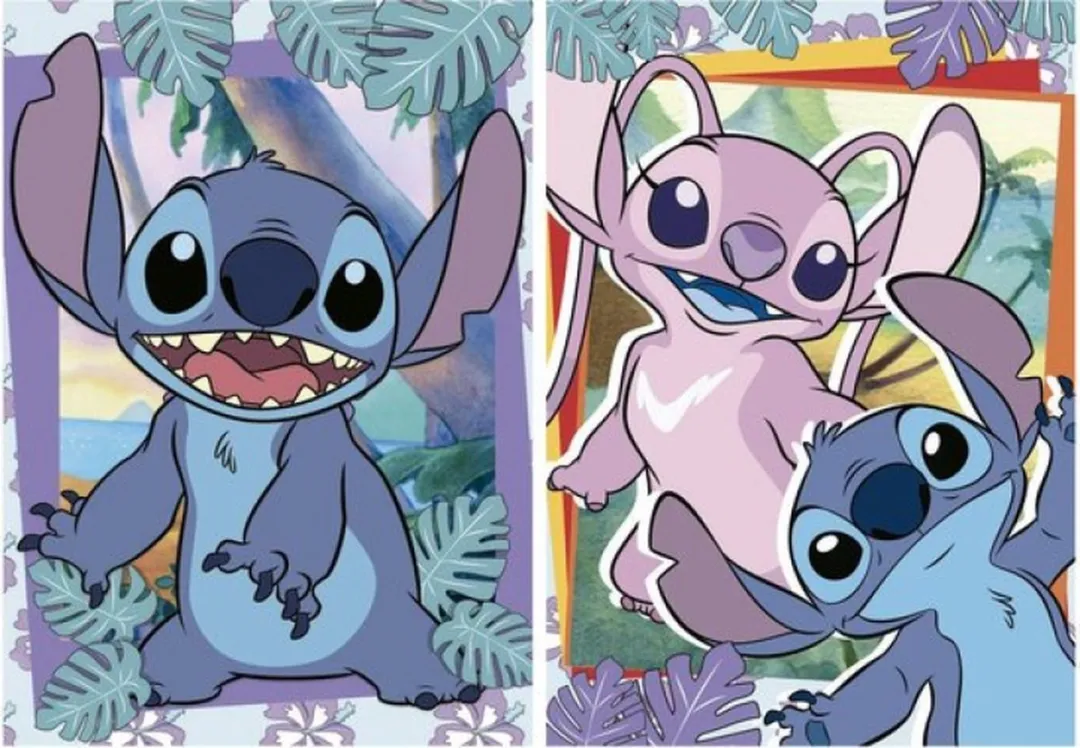 Educa Disney Stitch Puzzel - 2x500 Stuks Meerkleurig