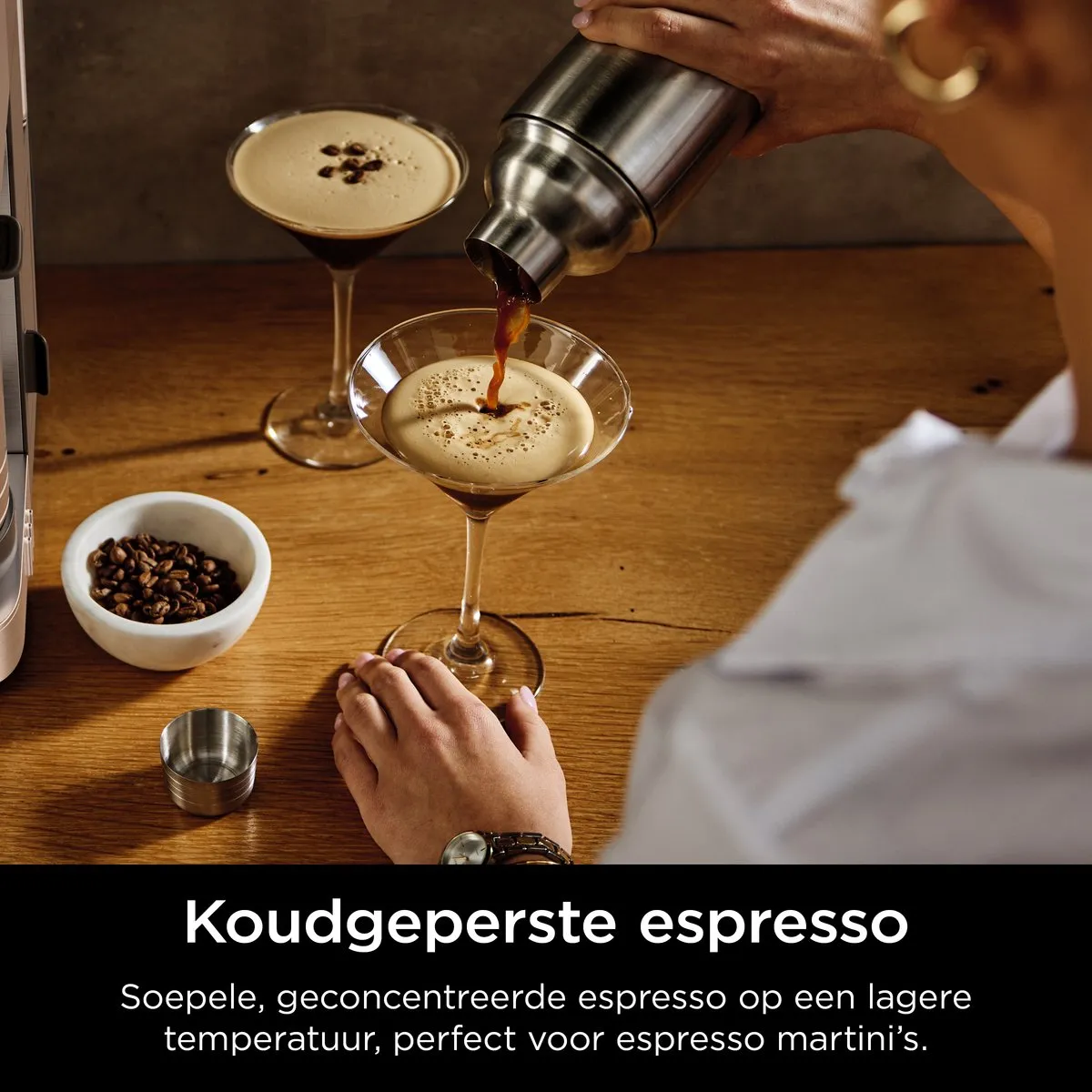 Ninja Luxe Café PRO ES701EU Espresso- en Filterkoffiemachine - Zwart/Roestvrijstaal - afbeelding 6 van 6