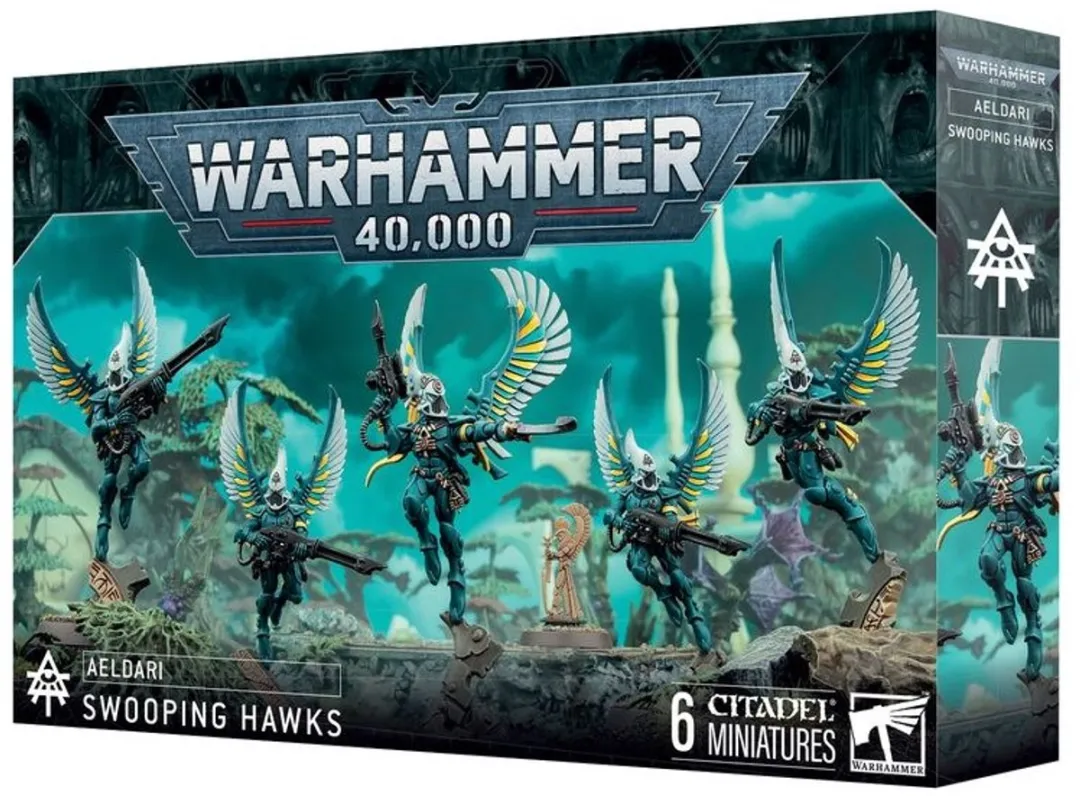Games Workshop Warhammer 40K Aeldari Swooping Hawks 81 Onderdelen