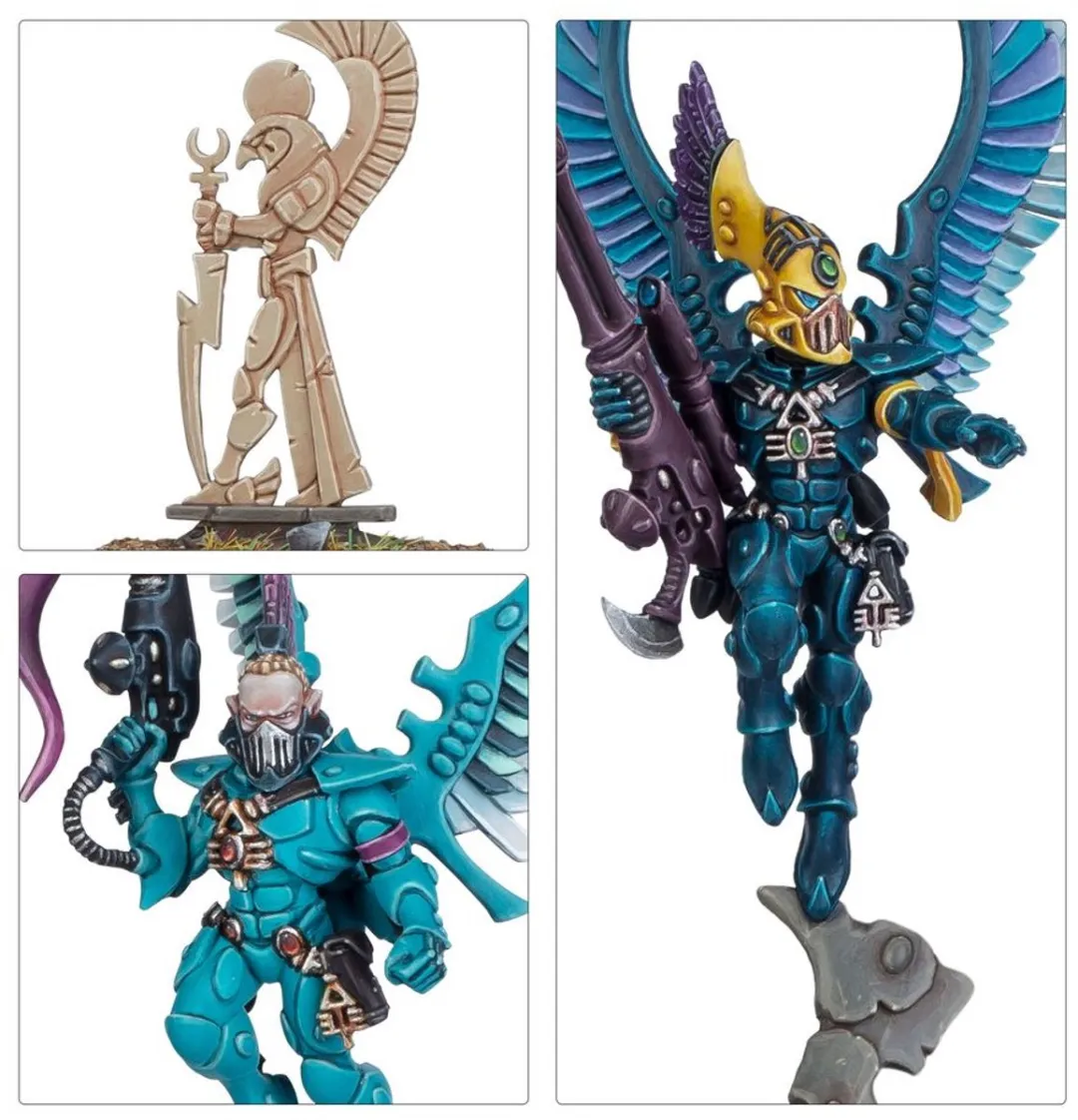 Games Workshop Warhammer 40K Aeldari Swooping Hawks 81 Onderdelen