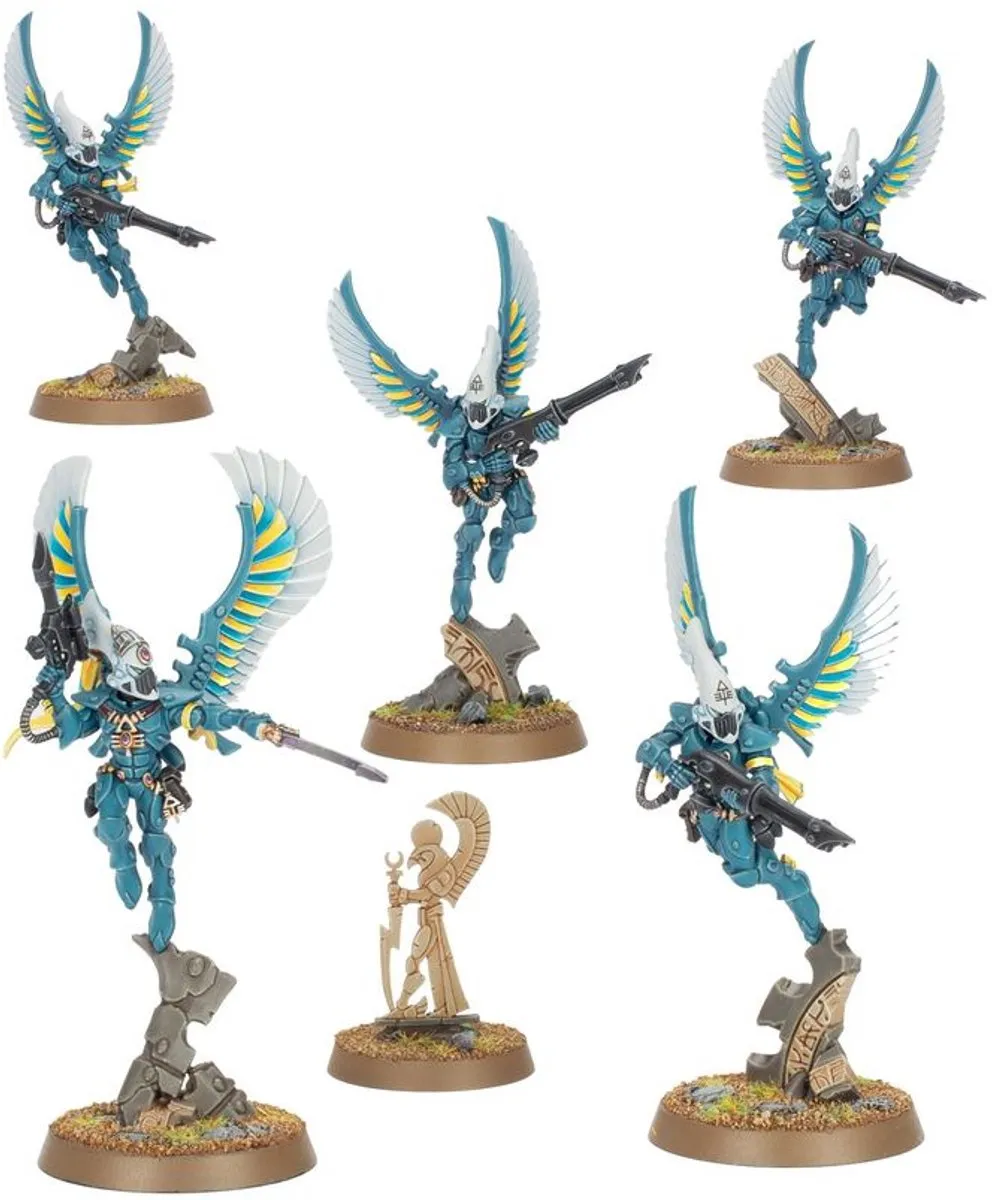 Games Workshop Warhammer 40K Aeldari Swooping Hawks 81 Onderdelen - afbeelding 6 van 6