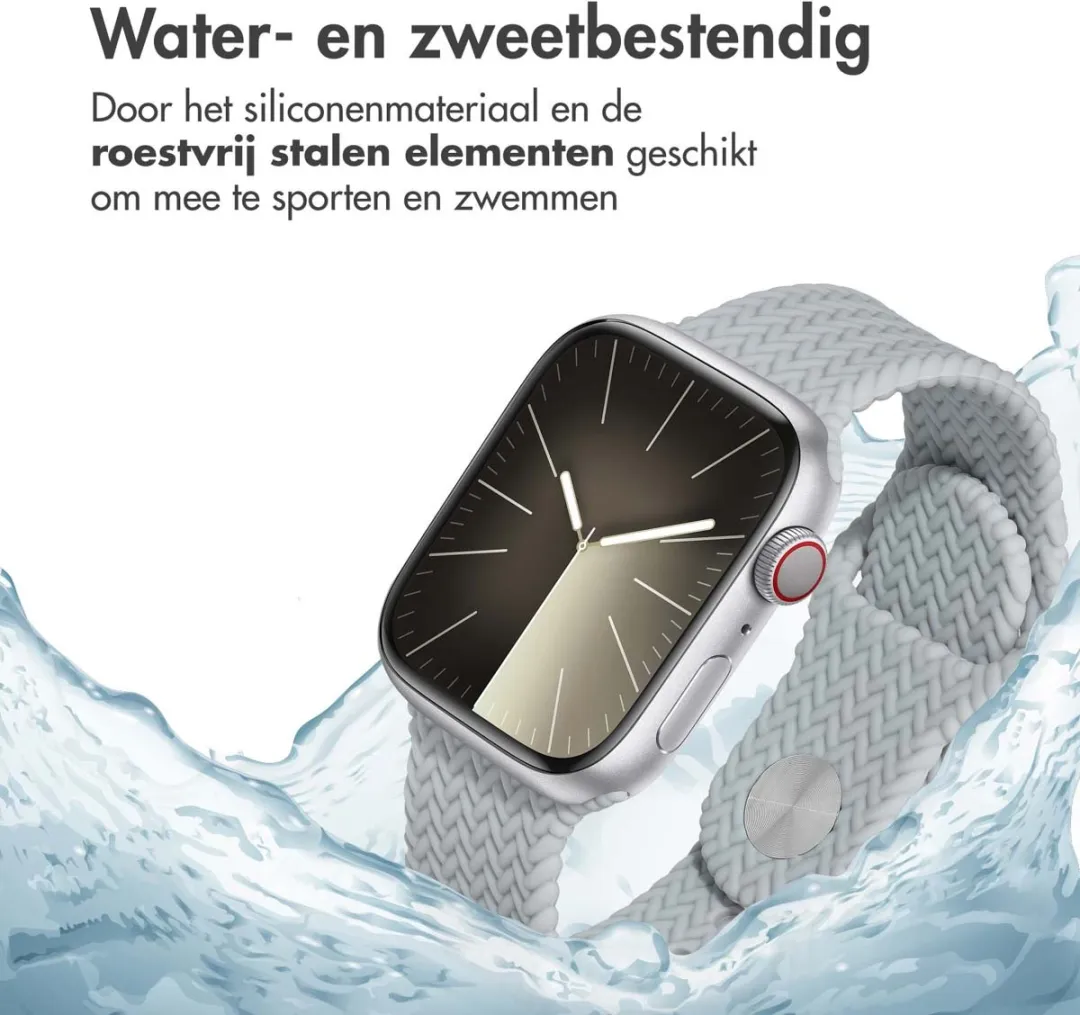 Imoshion Siliconen Bandje Apple Watch 42mm - Grijs