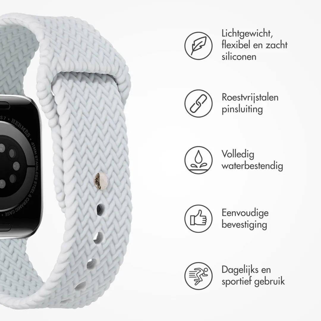 Imoshion Siliconen Bandje Apple Watch 42mm - Grijs