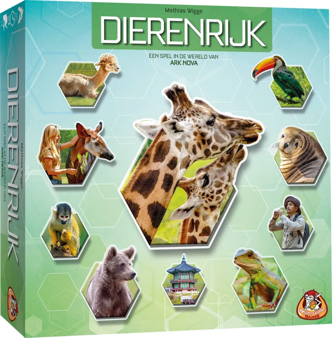White Goblin Games Dierenrijk Familiespel - 1-5 spelers