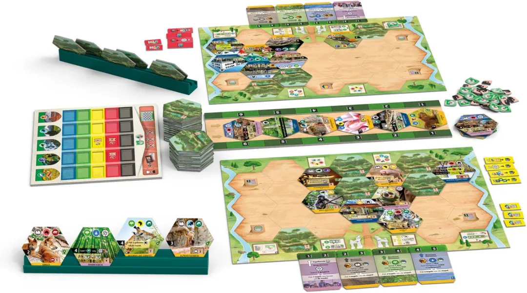 White Goblin Games Dierenrijk Familiespel - 1-5 spelers