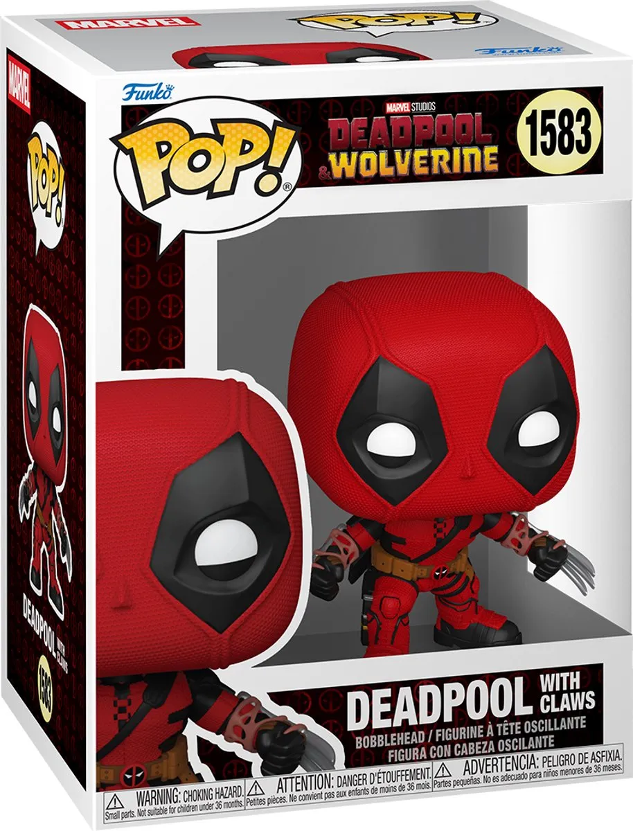 Funko POP Marvel Deadpool met Klauwen 1583