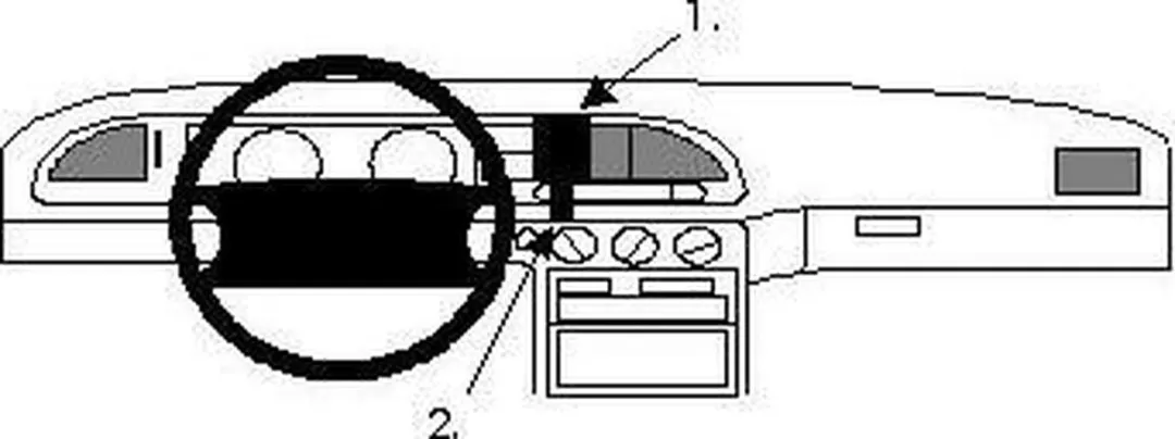 Brodit Proclip Center Mount 852011