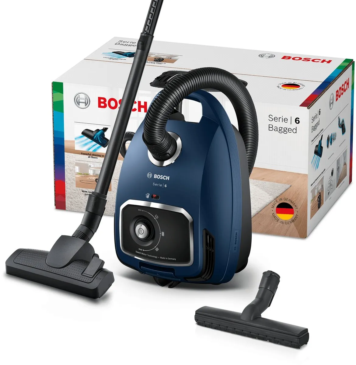 Bosch BGB6X300 Serie 6 Stofzuiger - Blauw