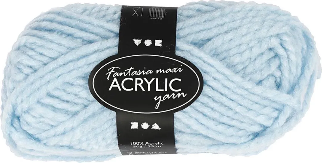 Creativ Company Lichtblauw Acryl Garen 35m