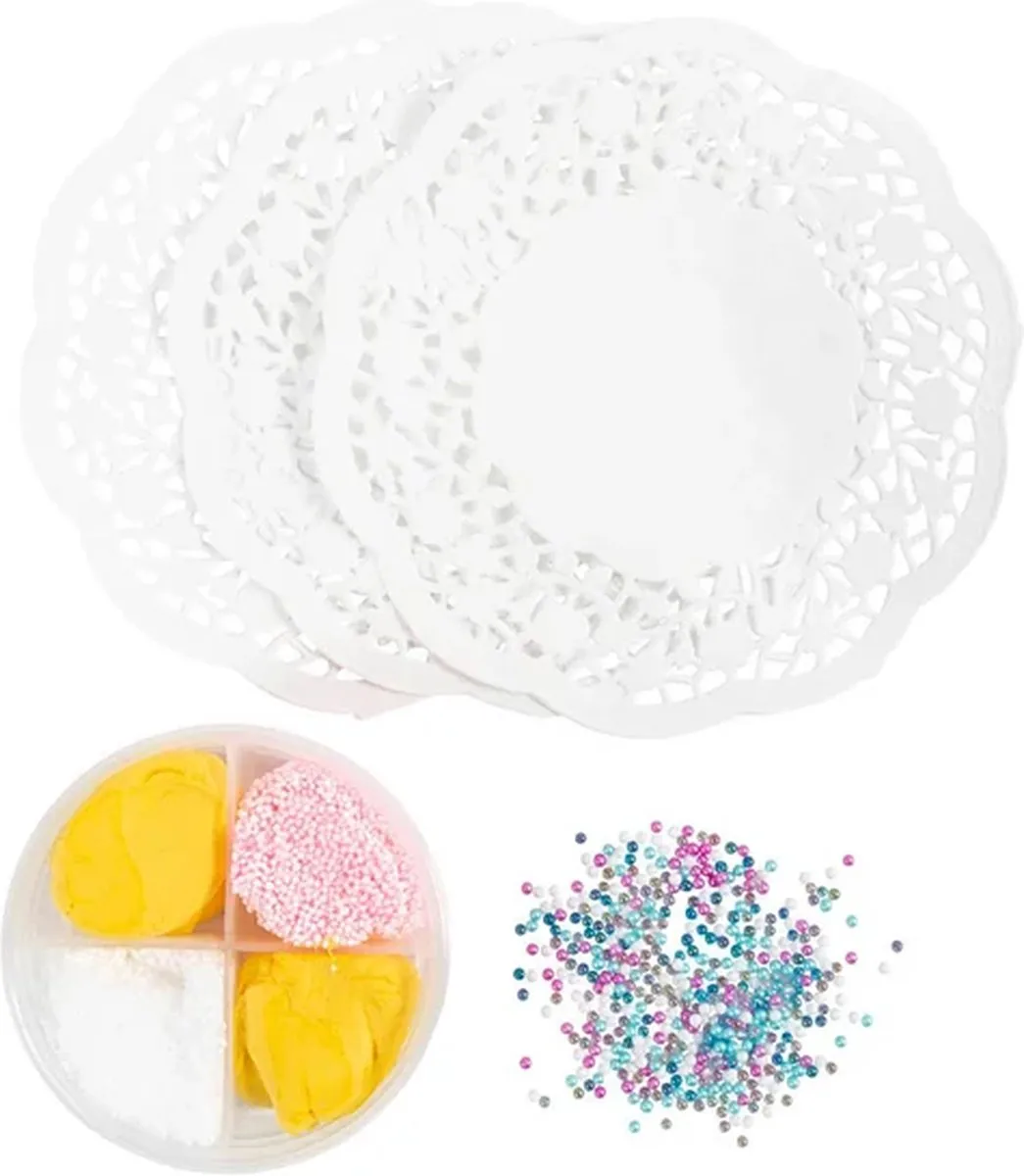 Creativ Company Mini Hobbyset Boetseren Donuts - Multicolor