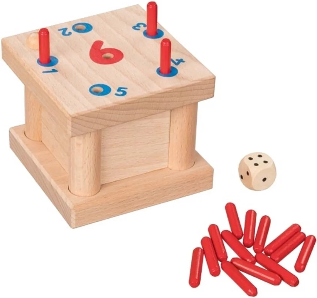 Goki Peg Game The Tricky - Multicolor