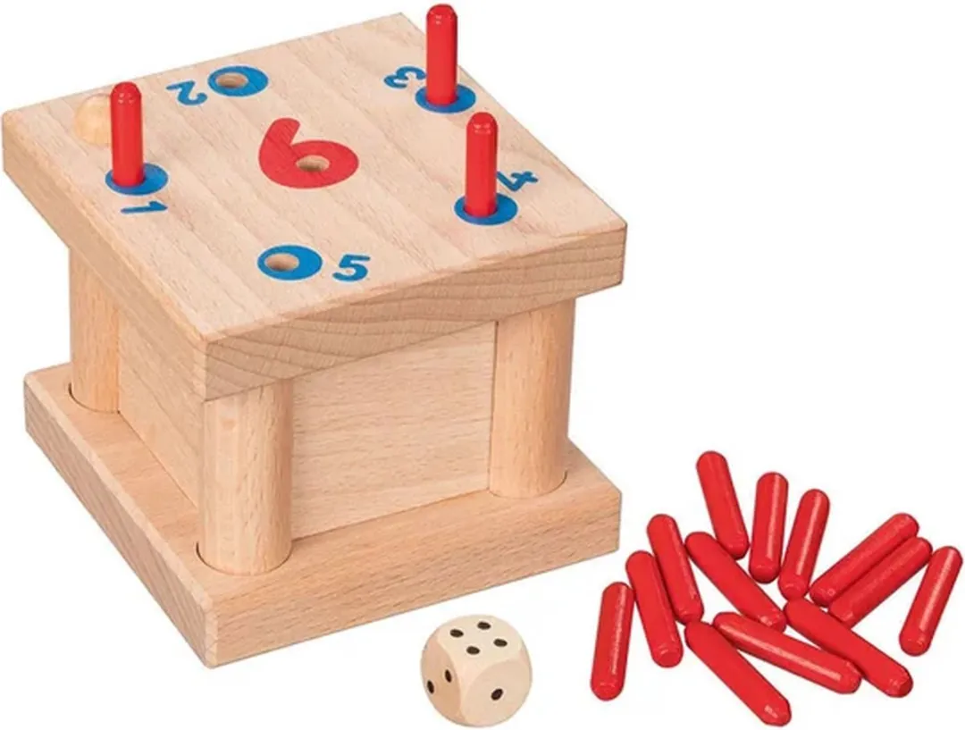 Goki Peg Game The Tricky - Multicolor