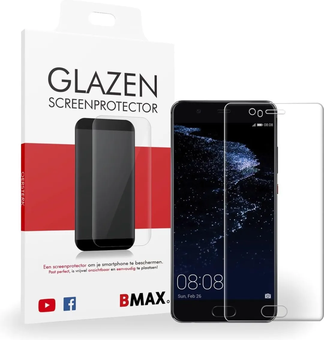 BMAX 3D Screenprotector Huawei P10