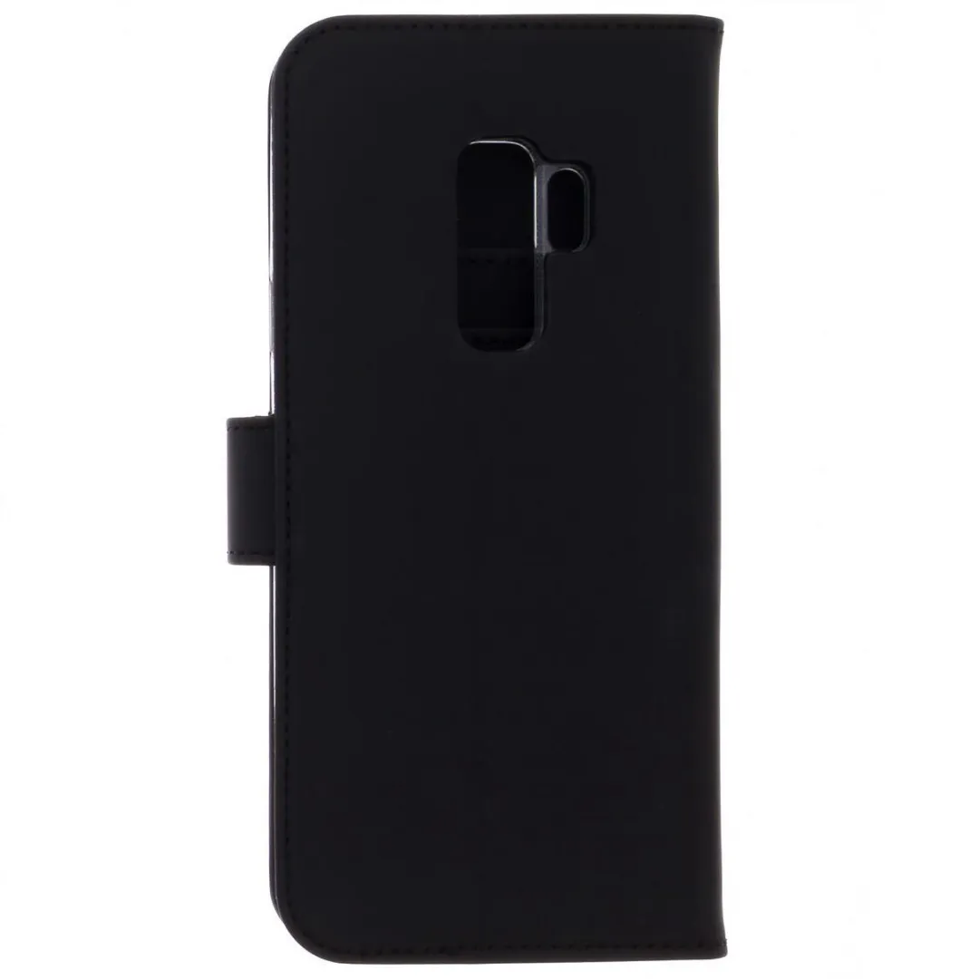 Accezz Hoesje Samsung Galaxy S9 Wallet Softcase - 3 Pasjes - Zwart