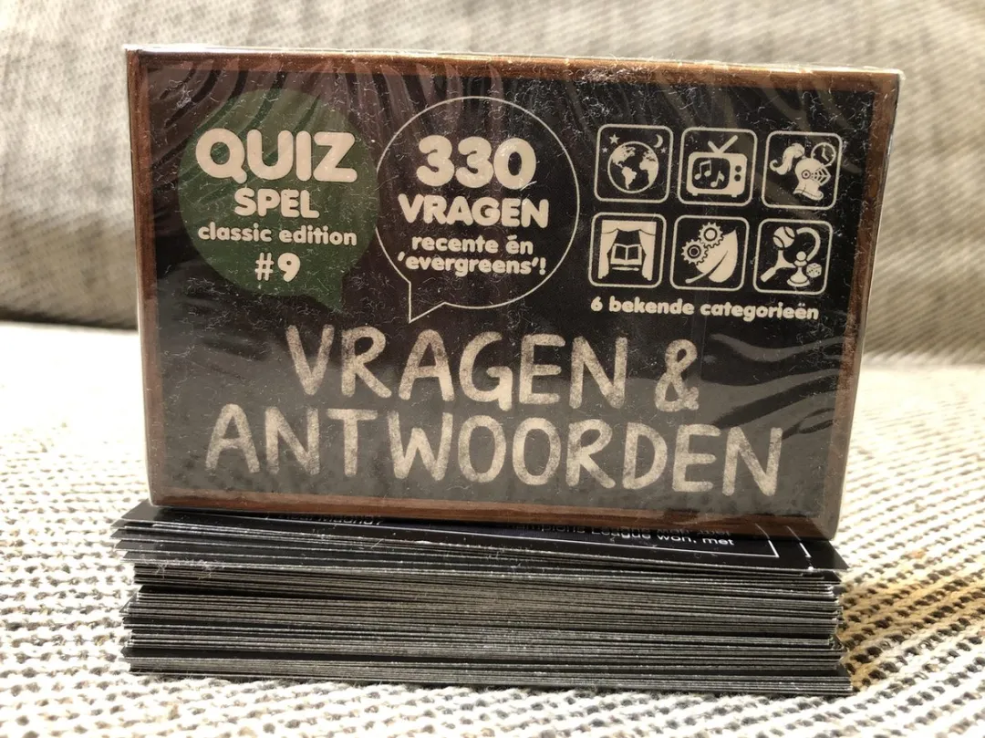 Vragen & Antwoorden #9 Trivia Quiz & Uitbreiding - 330 Vragen