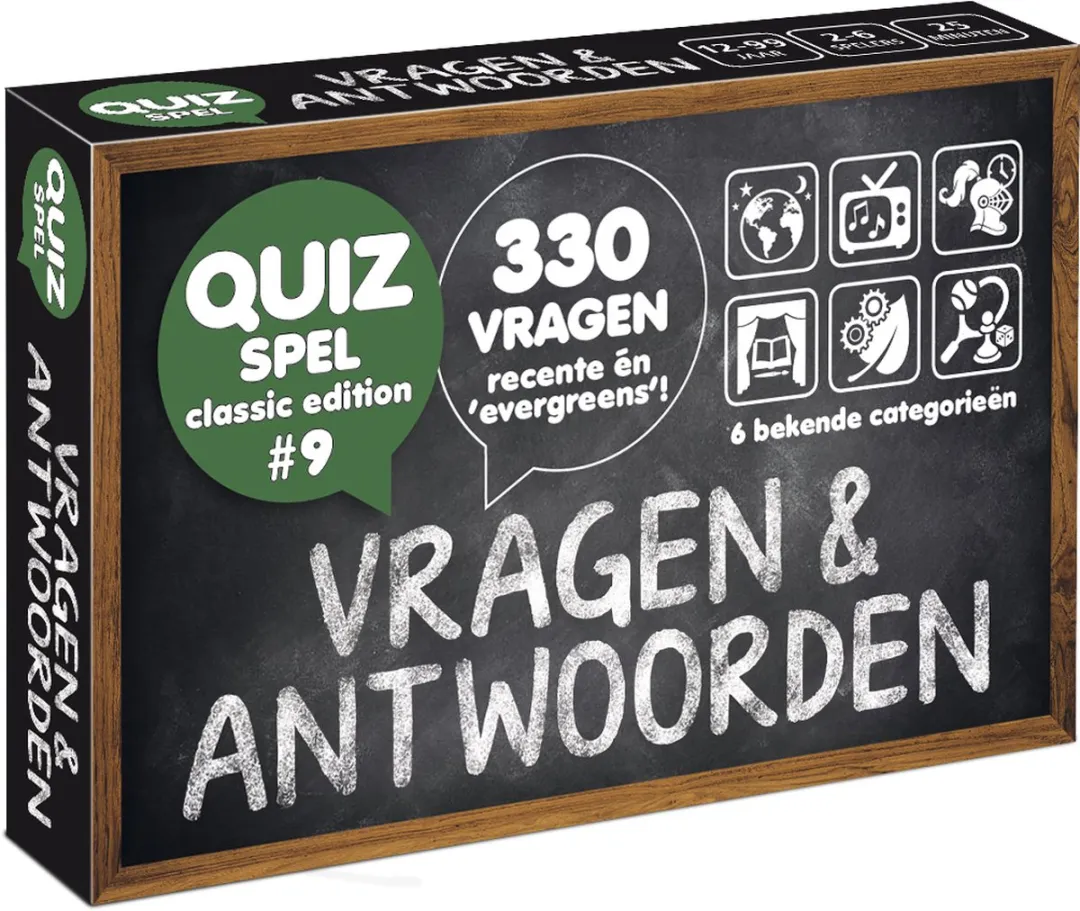 Vragen & Antwoorden #9 Trivia Quiz & Uitbreiding