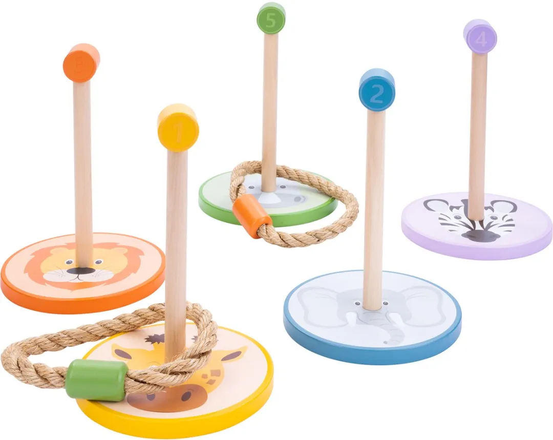 Angel Toys Ringwerpspel Dieren - 5 Kleuren